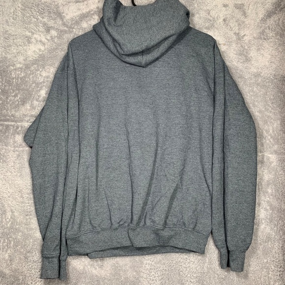 Pitt Panthers Hoodie Men’s M Gray Gildan Heavy Blend University of Pittsburgh Pu - Picture 7 of 7